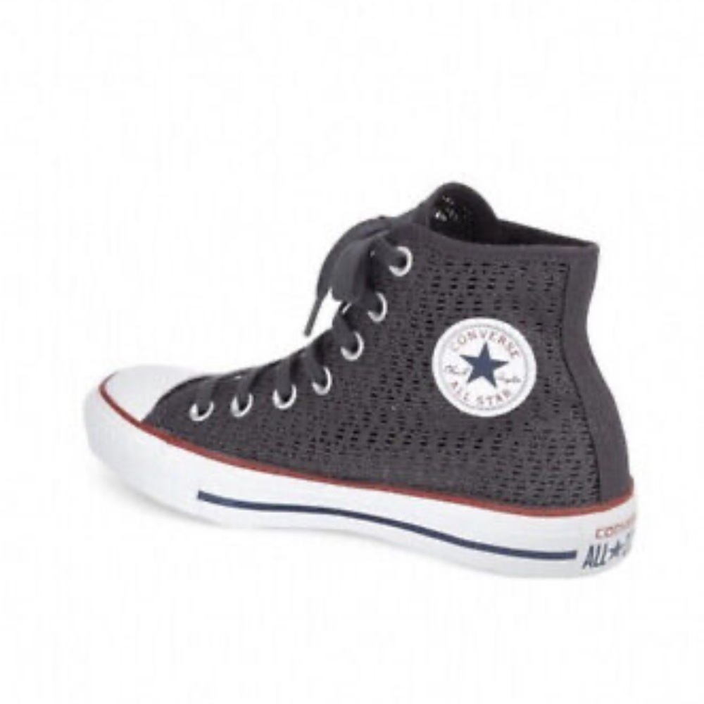 Converse Chuck Taylor All Star Hi Top Crochet Gray Sneaker